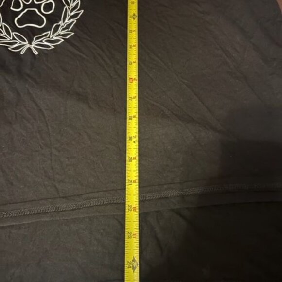 Dog Mama Womens Black Graphic Tee relaxed fit dog lovers comfort and style OS - Picture 10 of 10